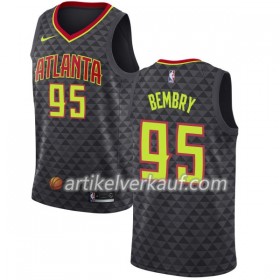 NBA Atlanta Hawks Trikot DeAndre Bembry 95 Nike 2017-18 Schwarz Swingman - Herren